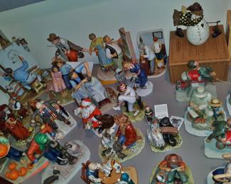Norman Rockwell figurines