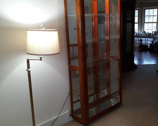 Lighted curio / display cabinet