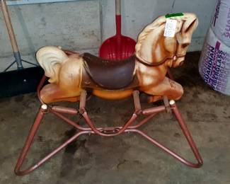 Vintage rocking horse