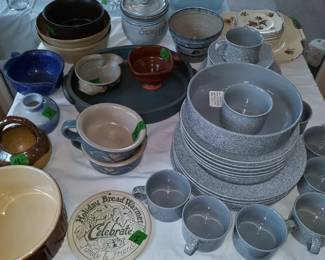 Mikasa dishes and a variety of ceramics