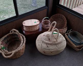 Vintage baskets