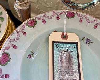 Limoges Vintage Cranberry Glass