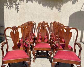 Set of Fourteen Chairs