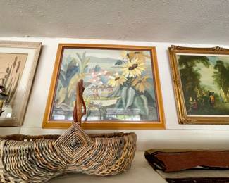 Close up on the Painting