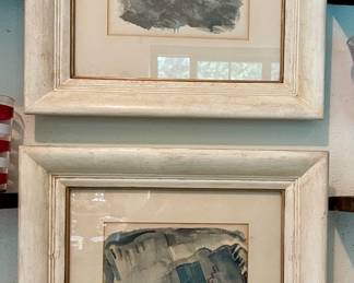 Pair of Watercolors