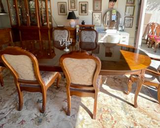 Thomasville Dining Room Table & Six Chairs