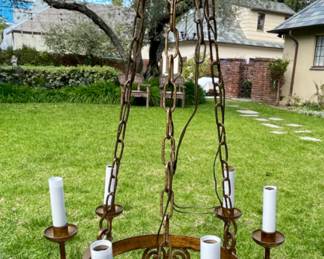 Six Light Chandelier