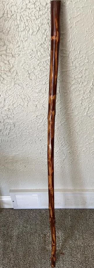Lacquered Walking Stick 47”
