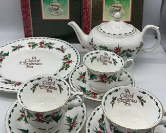  A Cup of Christmas Tea Set, Teapot Books Cups