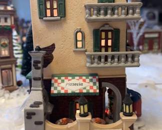 Department 56 Mulberry St Pizzeria Little Italy