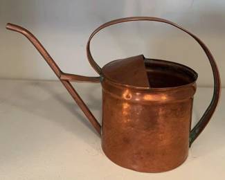Copper watering can 
