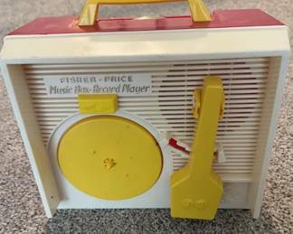 Vintage Fisher-Price Music Box Record Player