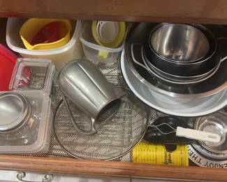 Drawer of Kitchen Items