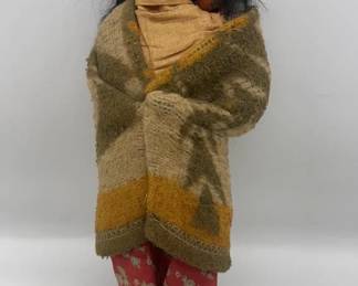 Skookum Doll with Baby, Native Indigenous