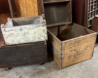 Vintage boxes