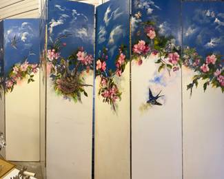 Hand painted panels