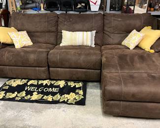 3 piece recline sectional