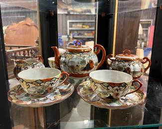 Asian tea set