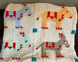 Donkey quilt