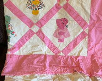 Sunbonnet Sue quilt