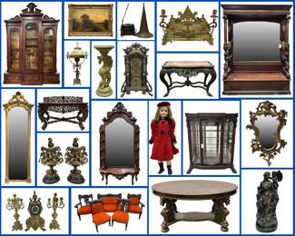 Victorian Auction Collage