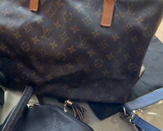 Louis Vuitton plus more designer purses