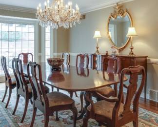 $10,000 dining room set in PRISTINE CONDITION 