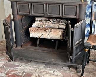 Gas cast iron stove - Atlanta stove works