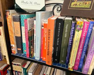 Mud Room
Cookbooks, quilting, sewing, knitting books