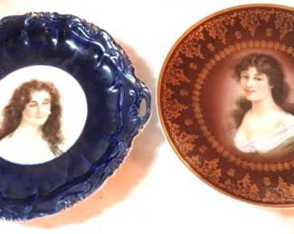 Royal Vienna Victorian Portrait Plates