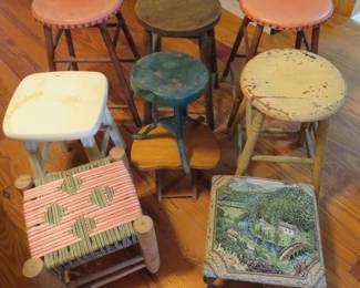Stools, all sizes