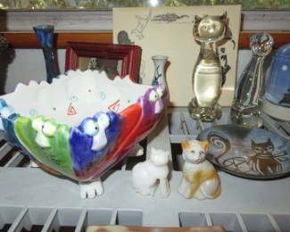 Joy Cats Footed Bowl