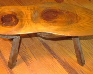 Vintage Hand Made Wooden Country Bench/Table
