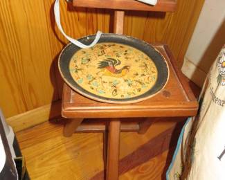 Two Tier Wooden Accent Table/Plant Stand