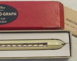 Vintage Mile O Graph