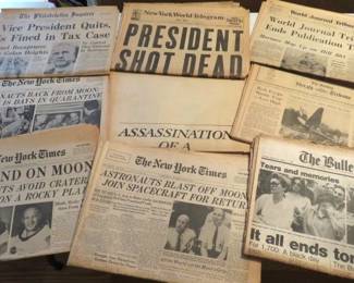 Vintage News Papers