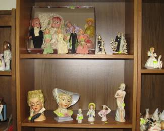 Head Vases, Wedding Sets