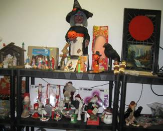 Halloween Stuff, Great Crow, Moving Witch, Saturday Night Live Space Mask