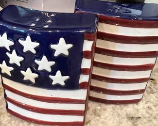 Patriotic Salt & Pepper