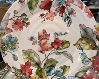 Pier 1 Waterbury Leaves Plates
