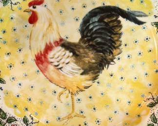 Rooster Plates