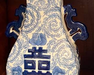 Blue and White Pottery