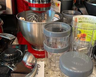 KitchenAid Mixer, Nutri-Bullet