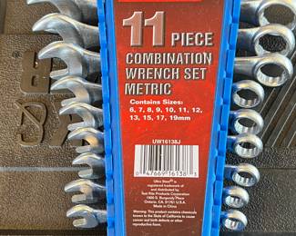 Ultra Steel Wrench Set Metric