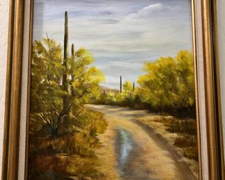 Art Deletta Allen Oil Painting 