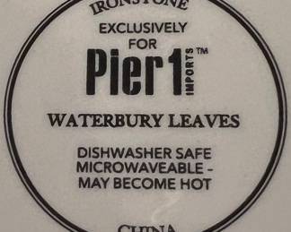 Pier 1 Waterbury Leaves Plates