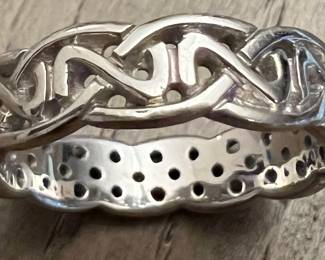 Sterling Celtic Knot Ring