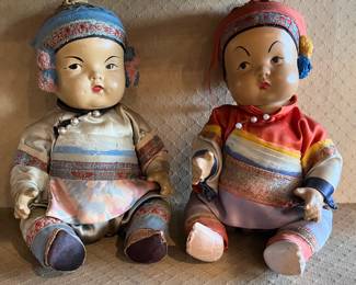Vintage Asian Dolls