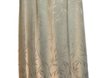 Ivory Silk Asian Dress