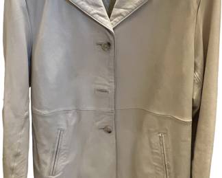 The White House Leather Coat 